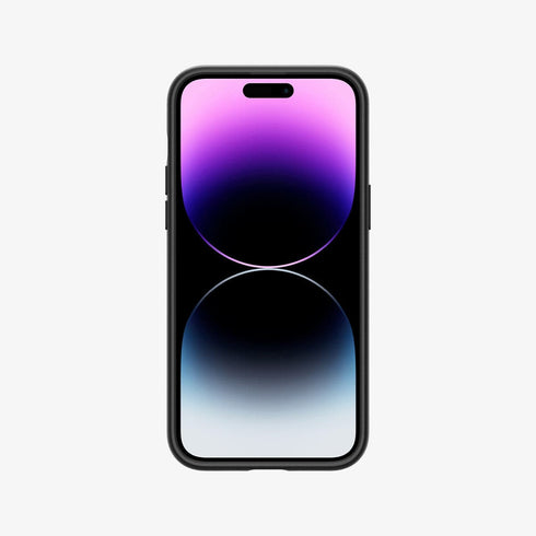 ACS04835 - iPhone 14 Pro Max Case Slim Armor CS in black showing the back